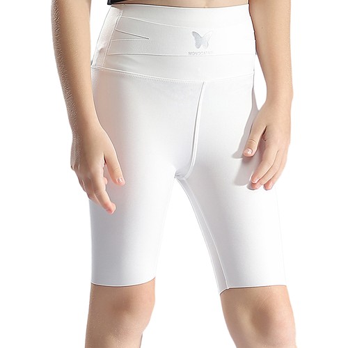 Kids Girls Shorts Biker Workout Compression Leggings Training Safety Jogging - Picture 18 of 59