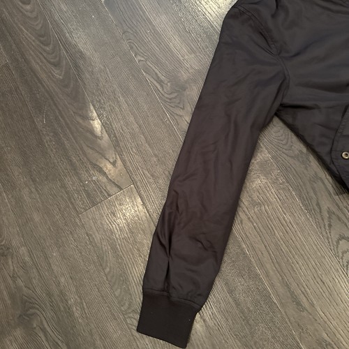 Spao Regiment Japanese Brand Black Cotton Blend Bomber Jacket Mens Size Large - Picture 2 of 12