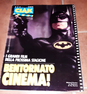 CIAK MAGAZIN NR.8 1989 (BATMAN / FRANCESCA DELLERA / R. PHOENIX / MUTI / CRUISE)
