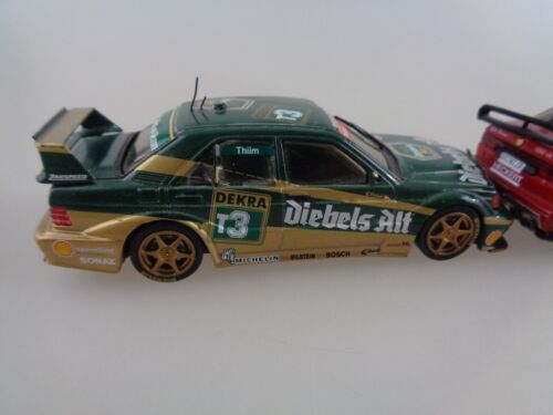 2 Minichamps auto da turismo Mercedes 190E 2.5 & Alfa Romeo 155 V6 TI 1:43 (8289) - Foto 4 di 11