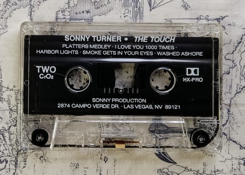 Sonny Turner The Touch 1980s Private Press Cassette Signed Platters Soul R&B VG+ - Picture 6 of 6