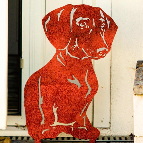 Dachshund Dog Garden Ornament Figurine Memorial Stone Statue Bereavement Gifts - Picture 45 of 48