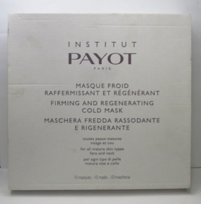 PAYOT FIRMING AND REGENERATING COLD MASK 10 MASKS BOXED