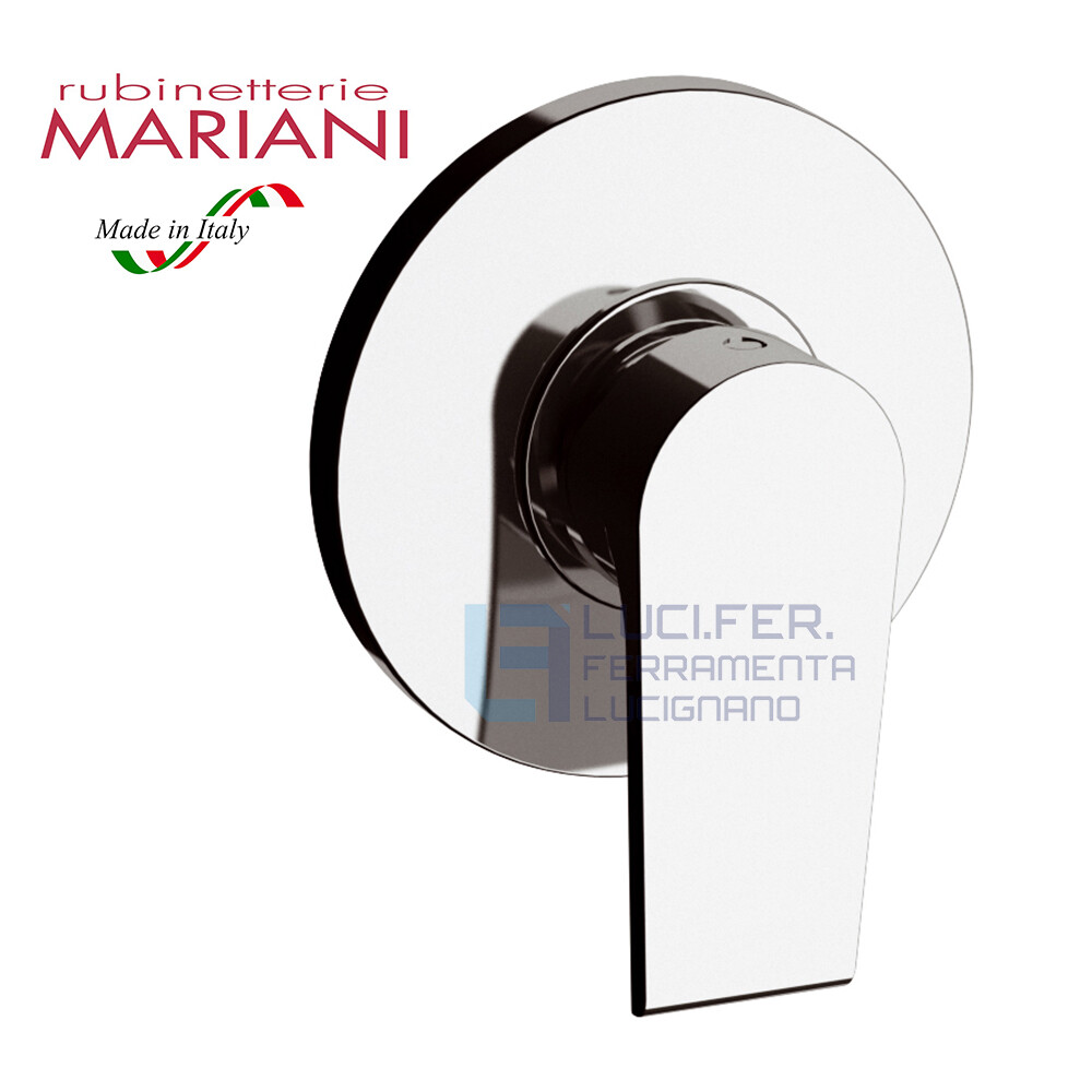 RUBINETTO MISCELATORE MONOCOMANDO DA INCASSO DOCCIA MARIANI ARTIC CROMO LUCIDO
