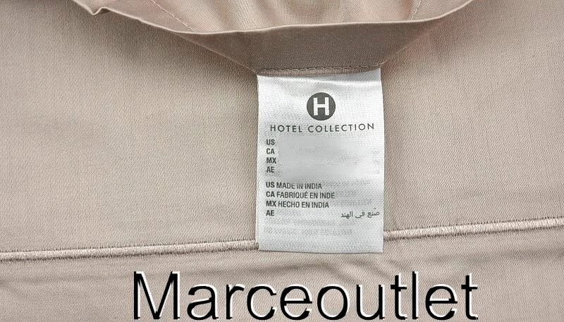 Hotel Collection 525 Thread Count Egyptian Cotton QUEEN Sheet Set Tan - Image 4 of 4