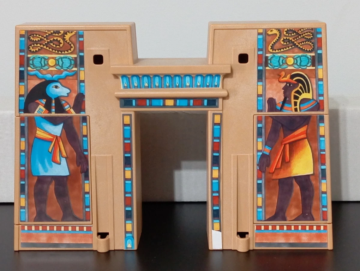 Playmobil 4243 Égyptiens - Pharaon Avec Litière Et Porteur - Occasion