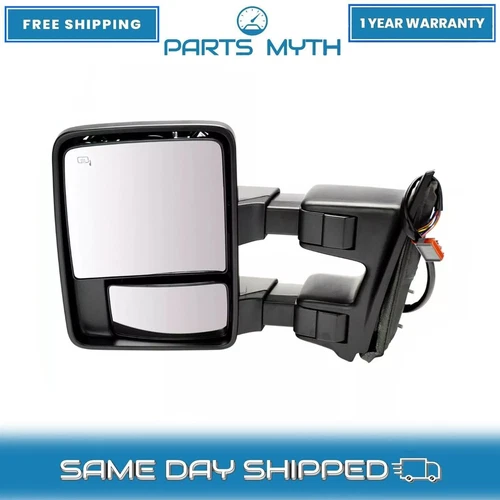 New Tow Mirror Power Folding Telescoping Heat Signal Left Side For 2008-12 Ford