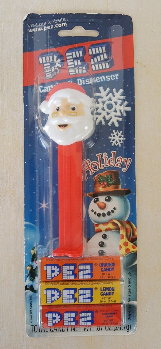 PEZ 2005 Santa Claus Christmas Candy Dispenser New In Package | eBay