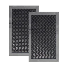 Compatible With GE WB02X11495 Microwave Charcoal Carbon Smoke Filters (2-Pack)
