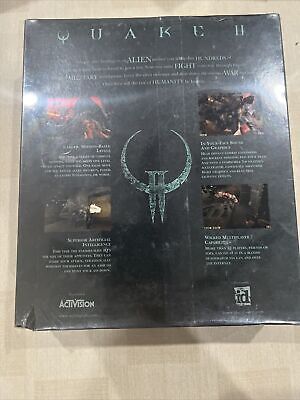 Quake 2 (PC CD-ROM, 1996). Big Box Game New Sealed Rare Quake 2 (PC CD-ROM, 1996). Big Box Game New Sealed Rare