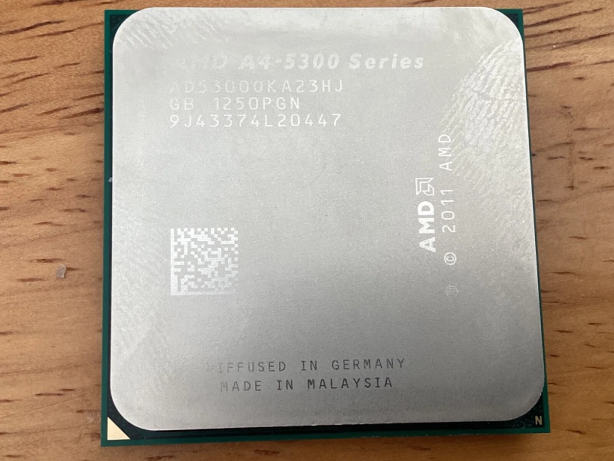 AMD Computer Processors (CPUs) AMD A4-5300 Processor Model Core