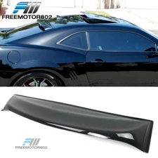 Fits 10-15 Chevy Camaro Rear Window Visors Rain Sun Guard Roof Spoiler Vent
