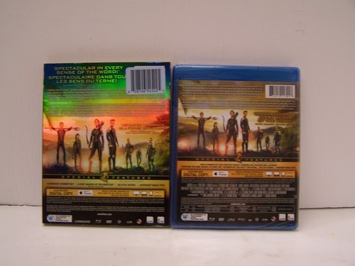 The Hunger Games: Catching Fire (Blu-Ray/DVD, 2013) New/Sealed W/Slipcover - Picture 2 of 2