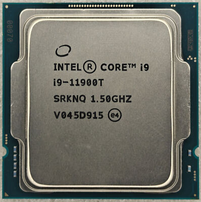 Intel Core i9-11900T 1.50ghz 8 cores 16mb lga-1200 CPU processor