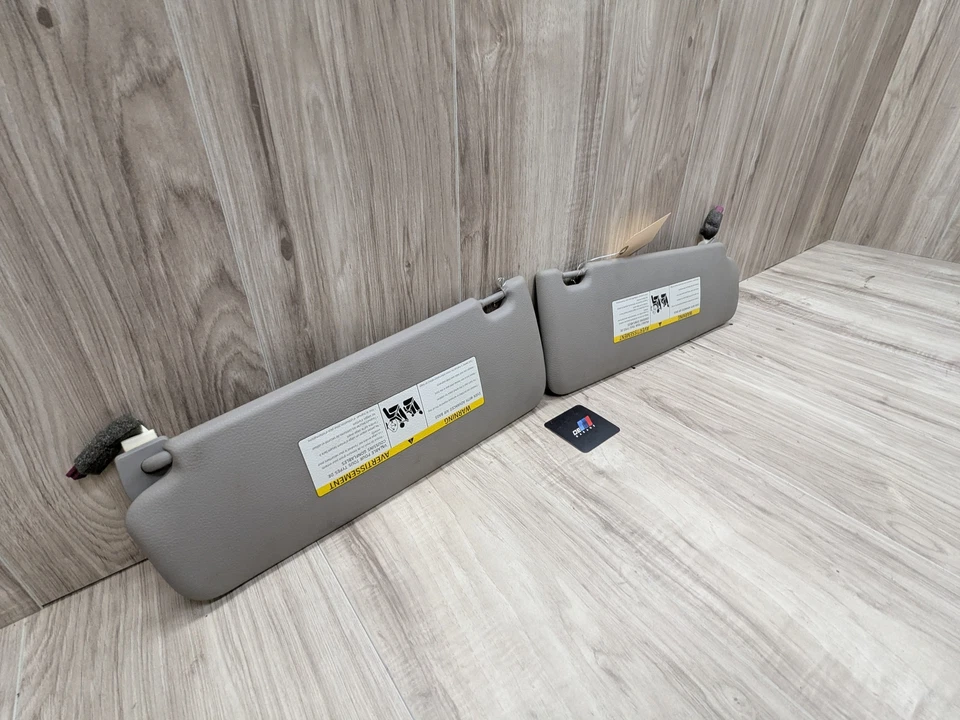 Quebra-sol lateral esquerdo direito 11-16 fabricante de equipamento original BMW F10 528 535 550 cinza conjunto - Imagem 2 de 4