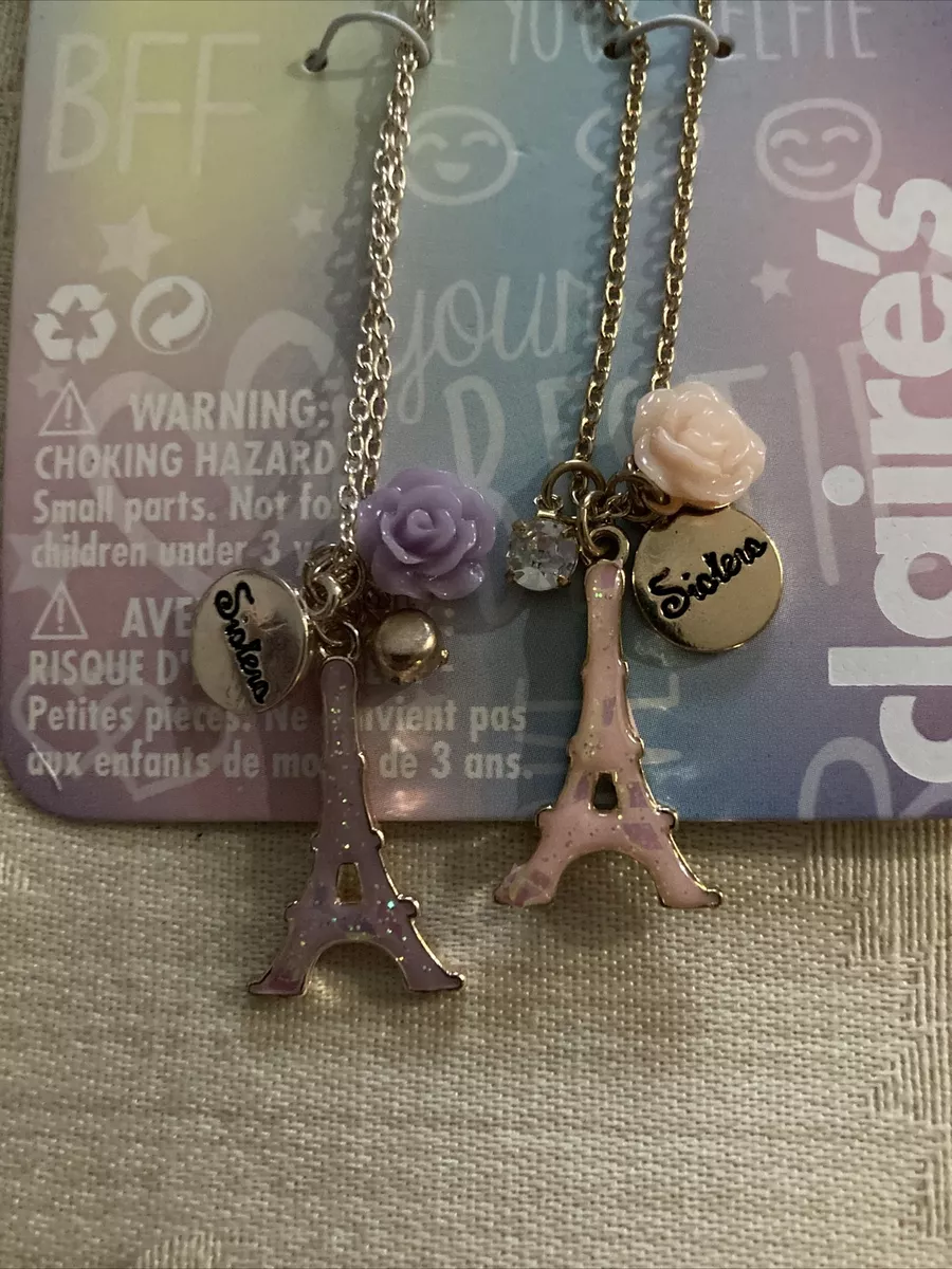 Claire s Friends Forever Sisters BFF Necklaces Half Price Ship W