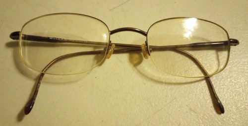 VOGUE VO3270 537-S Eyeglasses Frame Italy Petite 49-20-140 Bronze Vintage - Picture 2 of 11