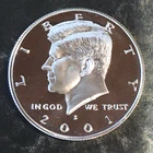2001-S Kennedy Half Superb Proof 90% Silver - High Quality Scans #o951