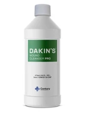 Dakin's Solution Wound Cleanser Pro 0.125% Sodium Hypochlorite, 16 oz (1-Bottle)