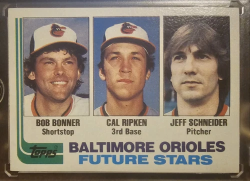 1982 Topps #21 Cal Ripken Jr. Orioles Future Stars RC Rookie Card #21 NM HOF