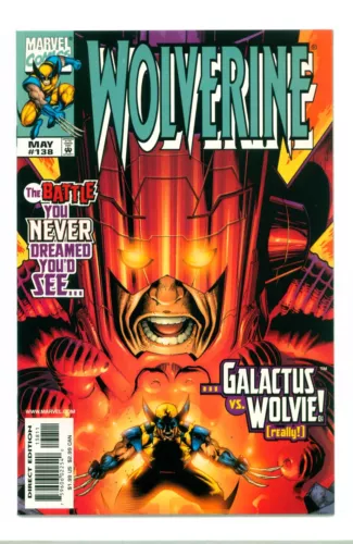 WOLVERINE Vol.2 #138(5/99)DEATH OF ARIA(GALACTUS/WARBIRD/X-MEN)CGC IT(9.8)RAW!!!