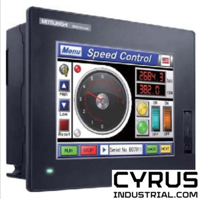 Mitsubishi GT1450-QMBDE Standard Graphic Operation Programmable Terminal (GOT / 