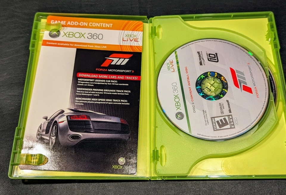 Forza Motorsport 3 Xbox 360 CIB Complete - Image 3 of 4