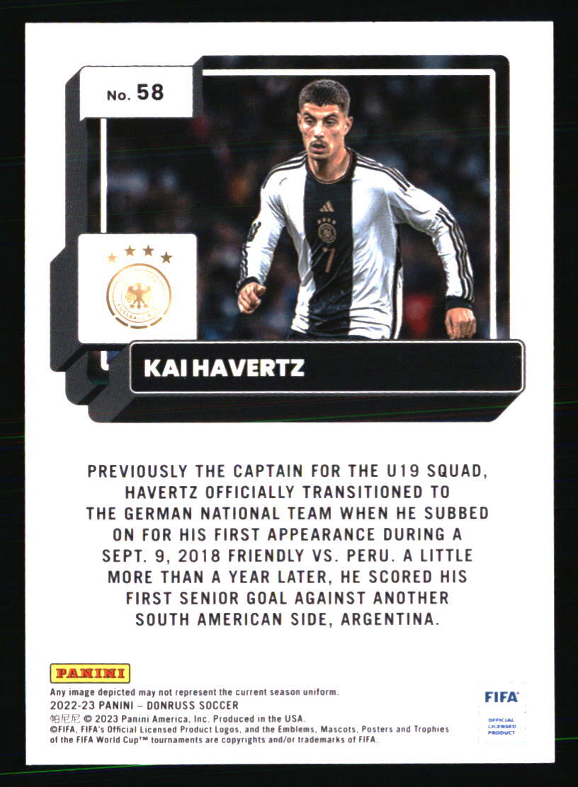 Kai Havertz 2022-23 Donruss #58 SOCCER Card | eBay