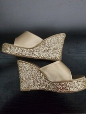 Women Glitter Wedge Shoes