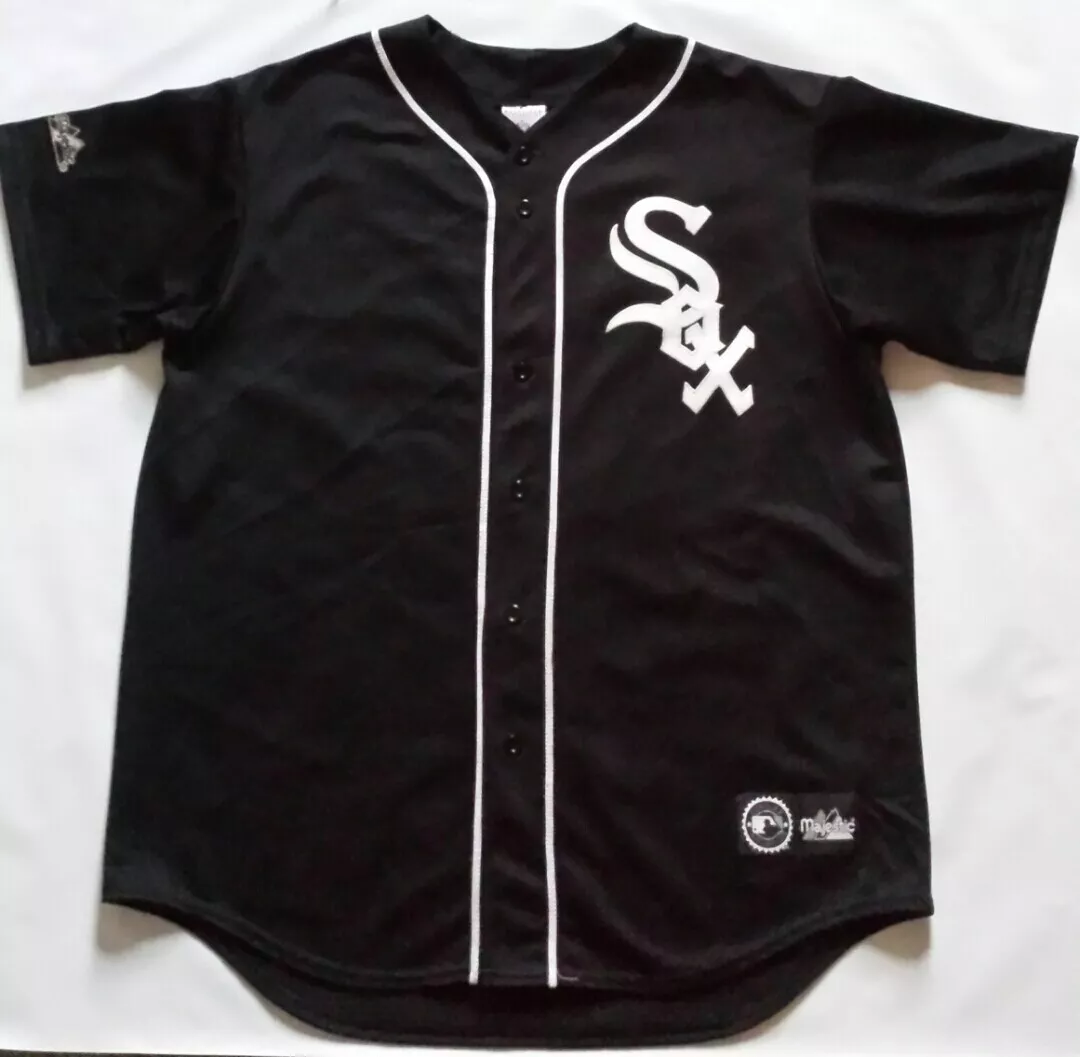 Vintage Black Chicago White Sox Jersey Sz. XL