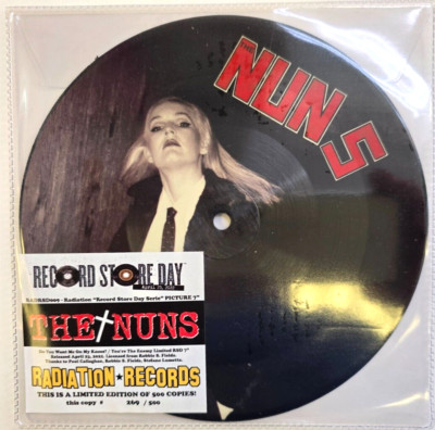 The Nuns Do You Want Me On My Knees 7'' Vinyl Schallplatte RSD 2022 LTD Picture Disc