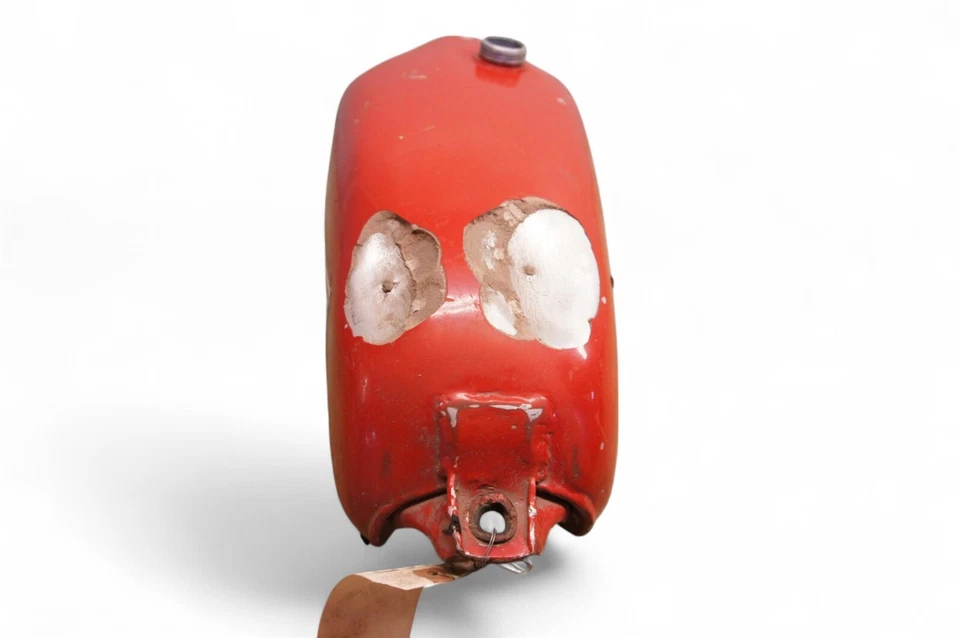 Honda CR250 M 1974 tanque de gasolina aluminio original Hc97 *AHT1 73/74 CR250M Foto 4 de 4