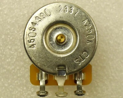 Pack of 3 pcs CTS 250K Short (3/8") Split Shaft Audio POT Potentiometer