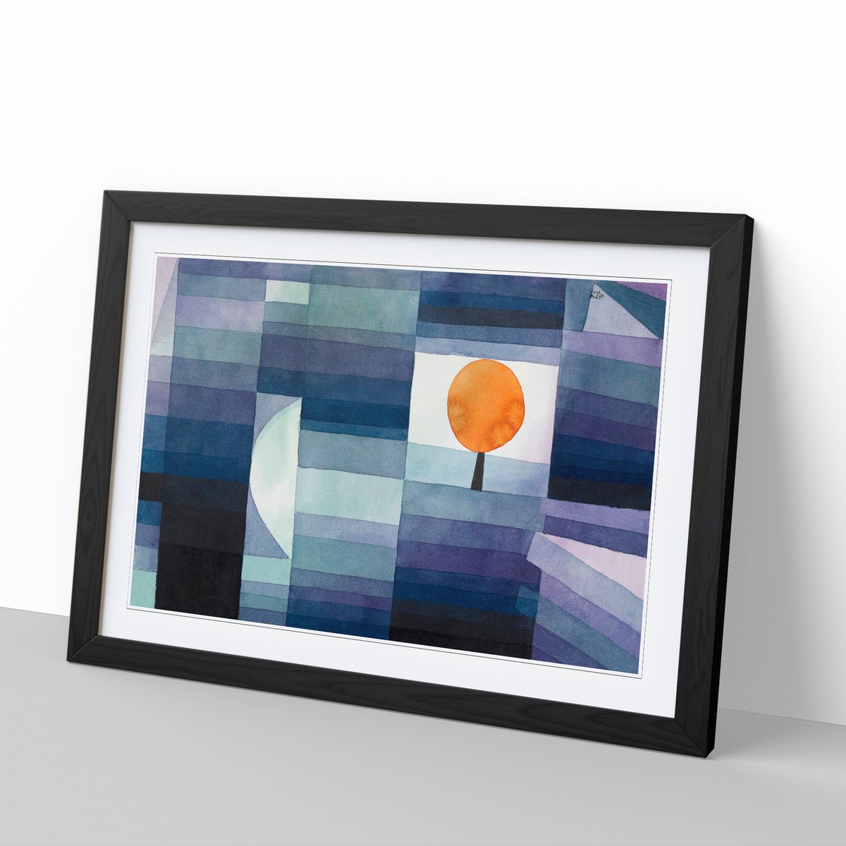 The Harbinger Of Autumn Paul Klee Framed Wall Art Print Picture