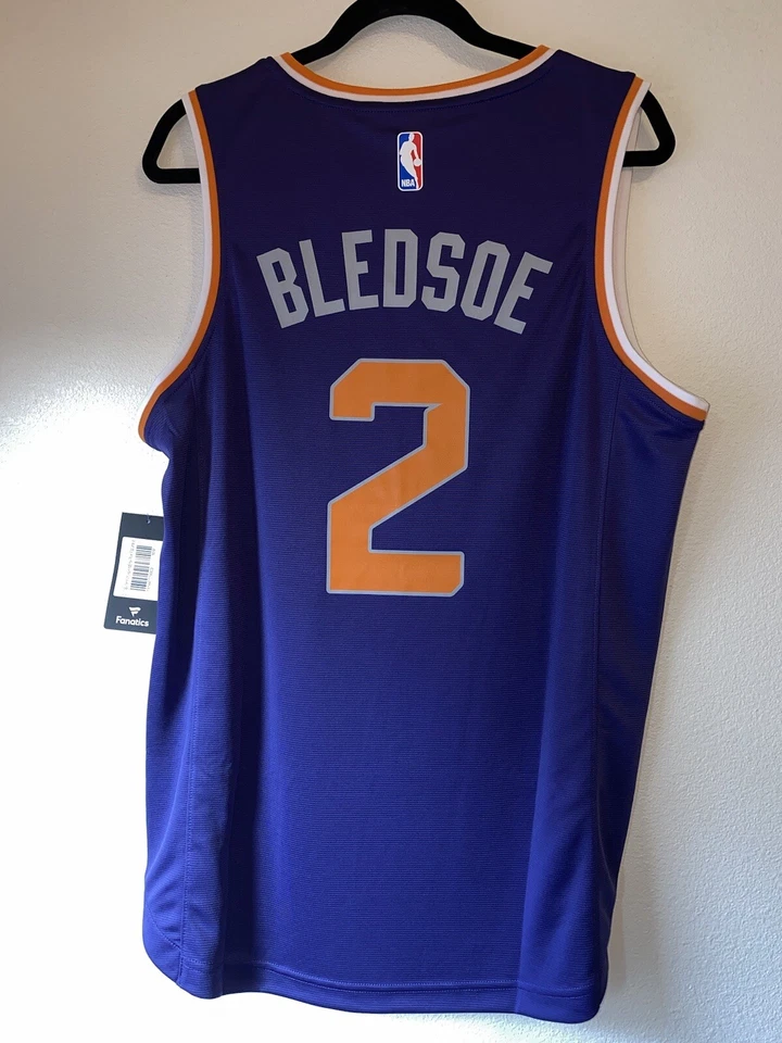 Eric Bledsoe Phoenix Suns Purple 2018 Fanatics Jersey Mens M NWT Authentic NBA - Image 2 of 4