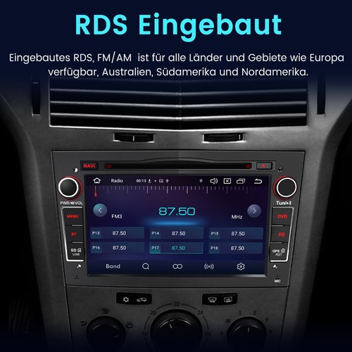 8-Kern Android 13 Navi Autoradio Opel Corsa D Zafira Astra H Vivaro Meriva 64GB - Bild 10 von 13