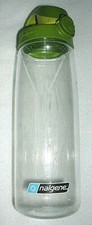 NALGENE OTF Water Bottle Sturdy Plastic Flip Top BPA Free 24 oz. EUC