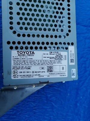 86280-78020 Lexus カーオーディオアンプ Lexus NX200t NX300t NX300h Toyota Amplifier 86280-78020 OEM 2015
