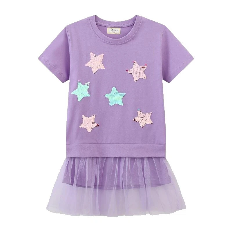 Summer Short Sleeve Girls' Tutu Dress Dresses