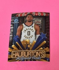 Topps Bowman Chrome 2025-26 Tyrese Haliburton Hobby Stars HS-6 Pacers NBA