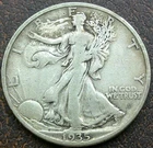 US 1935-S Walking Liberty Half  **