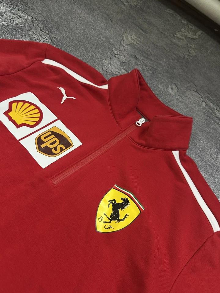 Scuderia Ferrari F1 Team Jacket 2018 Kimi Raikkonen and Sebastian Vettel Size: L - Image 4 of 4