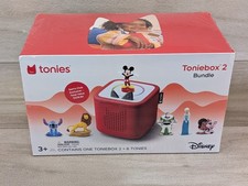 New - Sealed - Tonies Disney Toniebox 2 Bundle with 6 Tonies Item No. 11004388