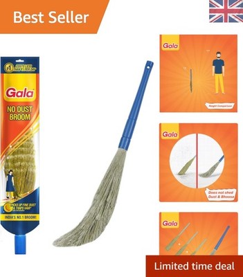 Multicolor Bodenbesen ohne Staub mit Nylonborsten - 1er Pack für alle Oberflächen