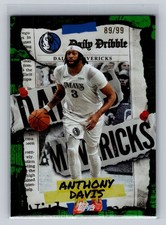 Anthony Davis 2025-26 Topps Daily Dribble Green Rainbow Numbered 89/99
