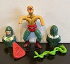 Vtg KING HISS Motu Masters Of The Universe He-Man Action Figure 1985 Malaysia