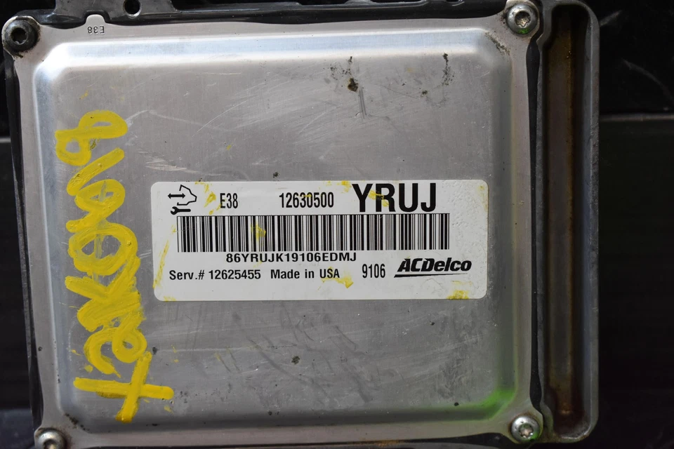 Chevy Silverado 2500HD 2009-2010 módulo de control electrónico 6L AT 4x2 12625455 Foto 2 de 3