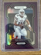 2024 Panini Prizm Draft Picks - Dak Prescott #65 Purple Prizm /75