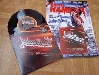 Judas Priest - Firepower 7'' / 7er Single & Tribute CD & Metal Hammer / Vinyl 