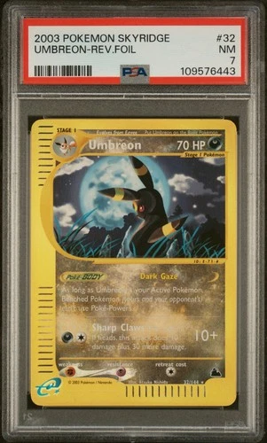 PSA 7 Skyridge Umbreon 32/144 Reverse Holo